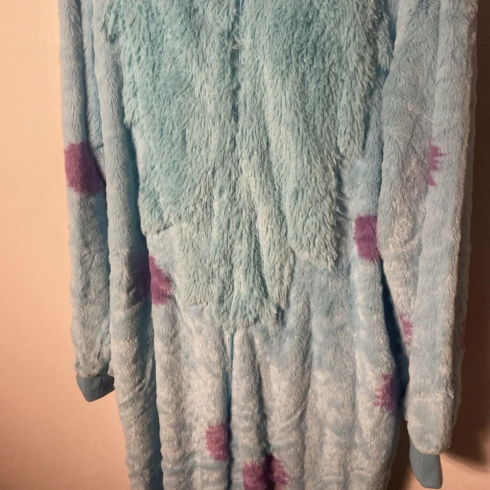Adult Hooded Disney Monsters Inc Sulley Costume Size Small Spirit Halloween